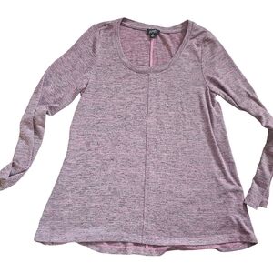 Jones New York Long Sleeve Pink Knit Top Size Medium